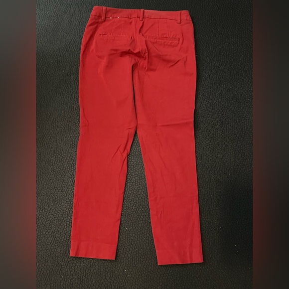 White House‎ black market red the slim pants size 6 - Picture 5 of 8